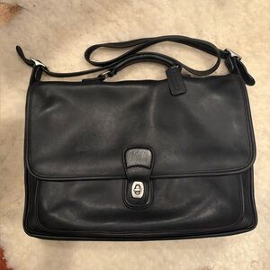 Vintage Coach - Metropolitan Briefcase - 5180 - Black with nickel